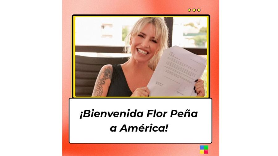 Florencia Peña llega a América TV