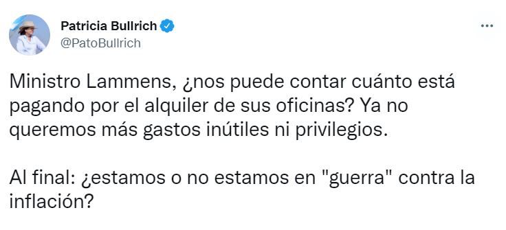 Bullrich contra Lammens.