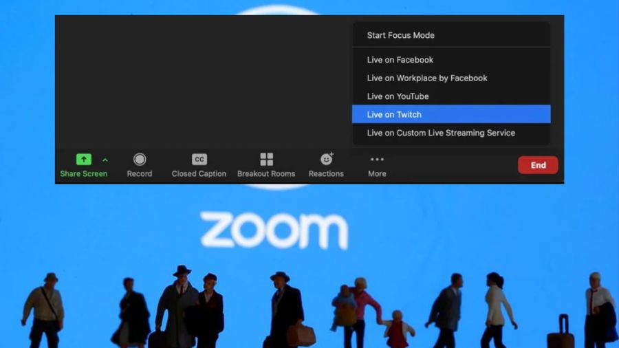 Una nueva herramienta permite la integración de Zoom y Twitch