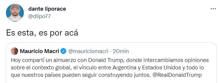 El elogio de Liporace al encuentro entre Macri y Trump.