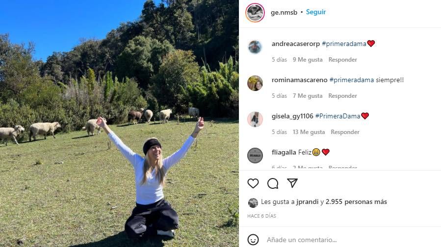 El post de Geraldine La Rosa, en medio de los rumores entre Marcelo Gallardo y Alina Moine
