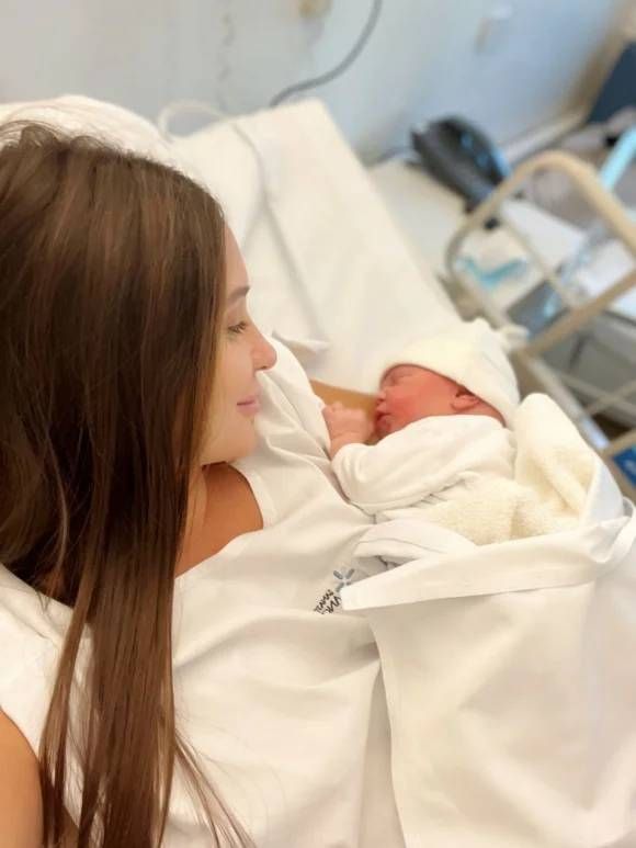 Carolina Haldemann fue mamá por primera vez