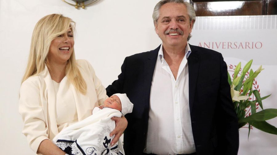 Declaraciones del presidente y la primera dama tras el nacimiento de su hijo Francisco 20220414