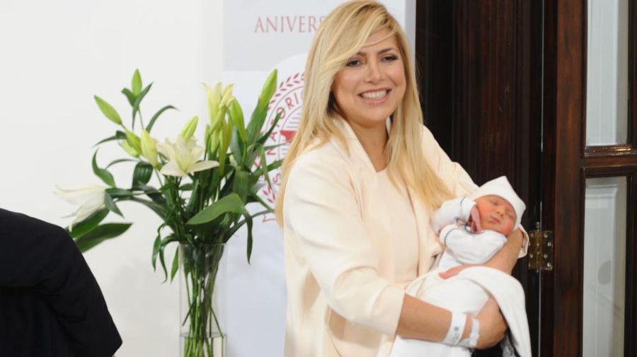 Declaraciones del presidente y la primera dama tras el nacimiento de su hijo Francisco 20220414