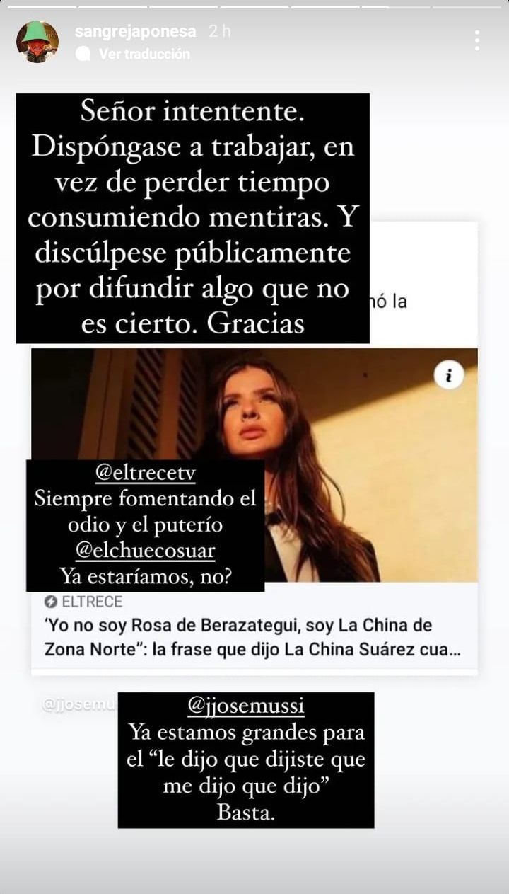 El descargo de la China Suárez en medio del nuevo escándalo del Wandagate: 