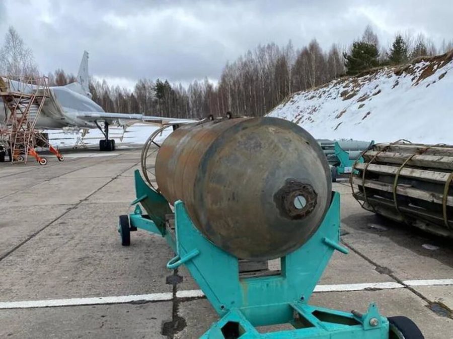 La bomba de Rusia FAB-3000.