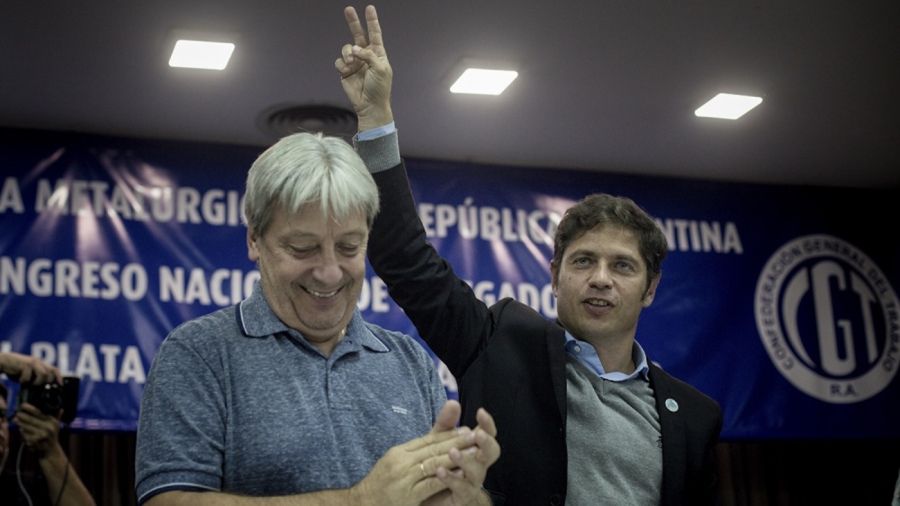 Abel Furlán y Axel Kicillof