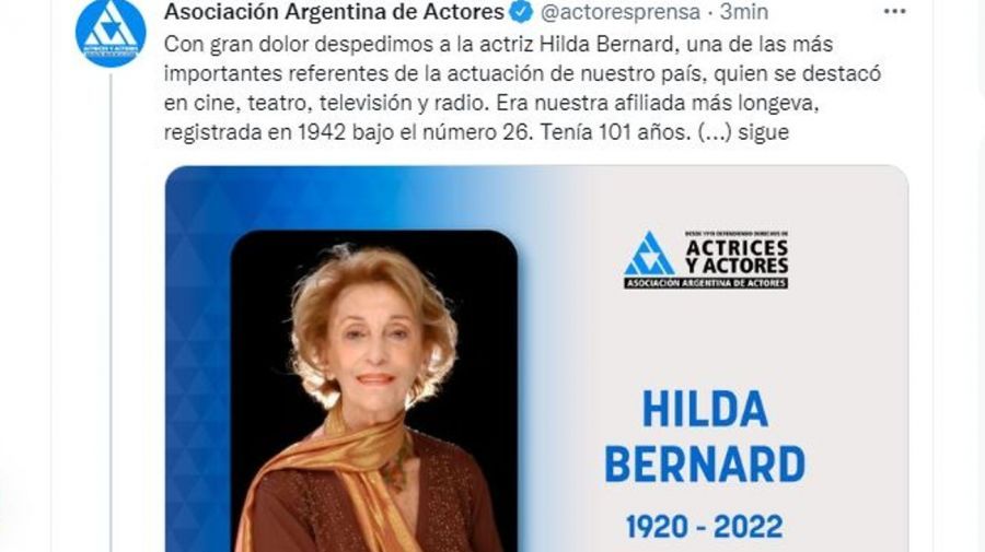 Muerte Hilda Bernard