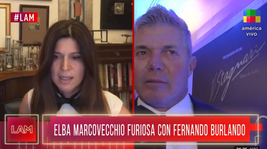 Elba Marcovecchio y Jorge Lanata lanzaron fuertes acusaciones contra Fernando Burlando