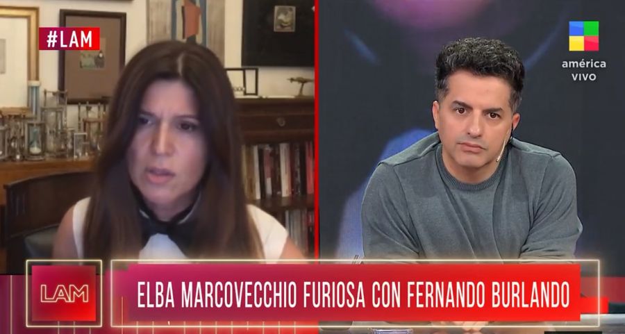 Elba Marcovecchio y Jorge Lanata lanzaron fuertes acusaciones contra Fernando Burlando