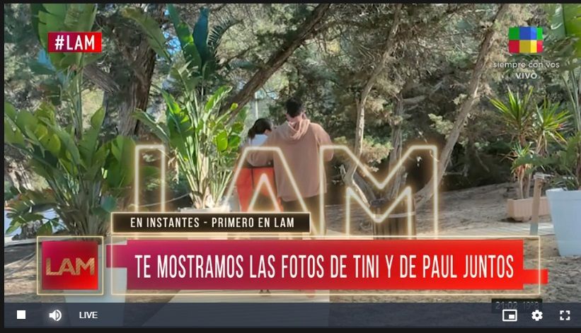 Romance confirmado: las fotos de Tini Stoessel y Rodrigo de Paul