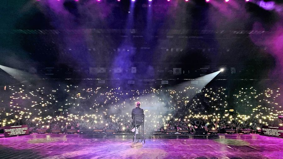 Ricardo Montaner enamoró al público argentino en su regreso al Luna Park