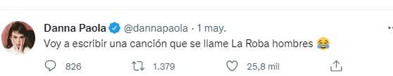 El mensaje de Danna Paola después de la aparición de las fotos de Tini Stoessel con De Paul