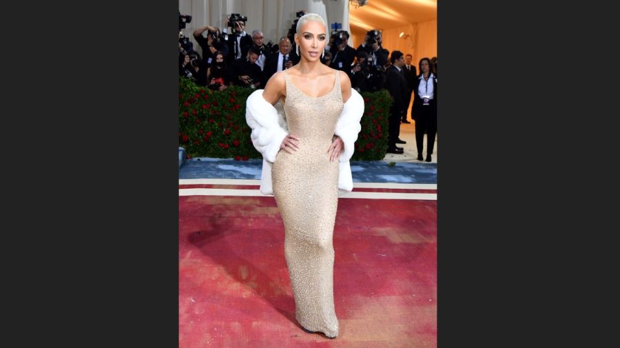 Kim Kardashian vestido Marilyn Monroe Met Gala
