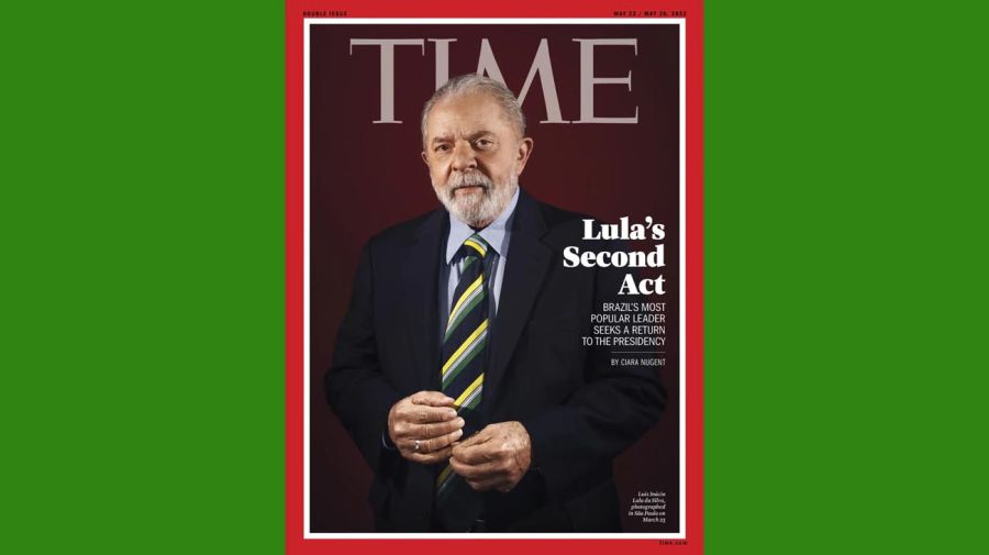 Lula en la portada de Time 20220504