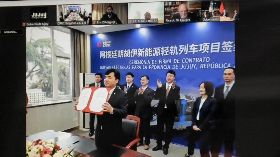 Acuerdo Jujuy CRRC Global China. 20220506