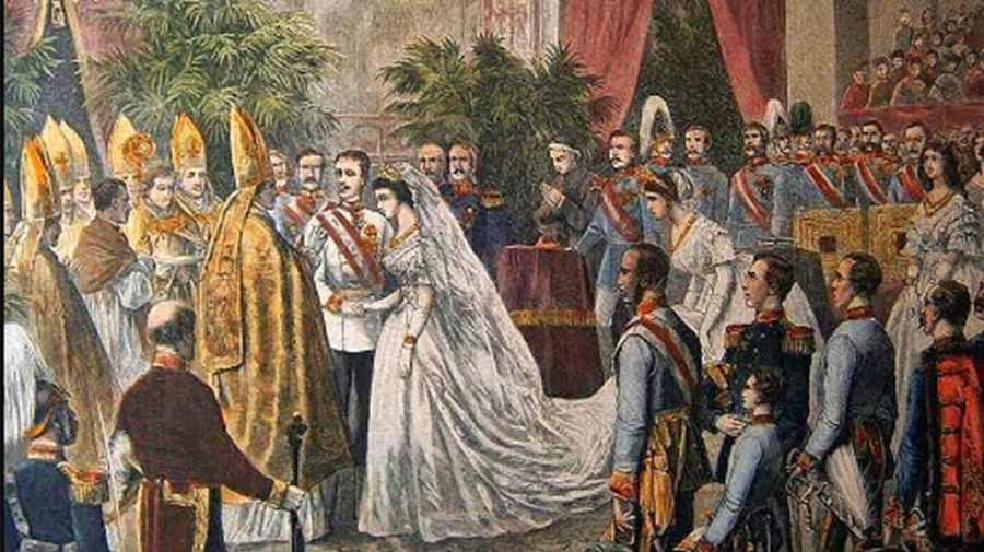 Coronación de Francisco José e Isabel como reyes de Hungría 20220512