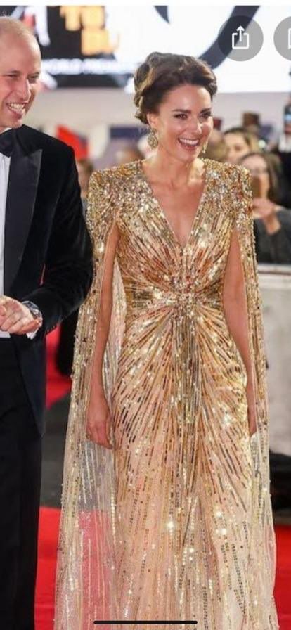 Premios Martín Fierro 2022: Susana Giménez lució un vestido que también usó Kate Middleton 