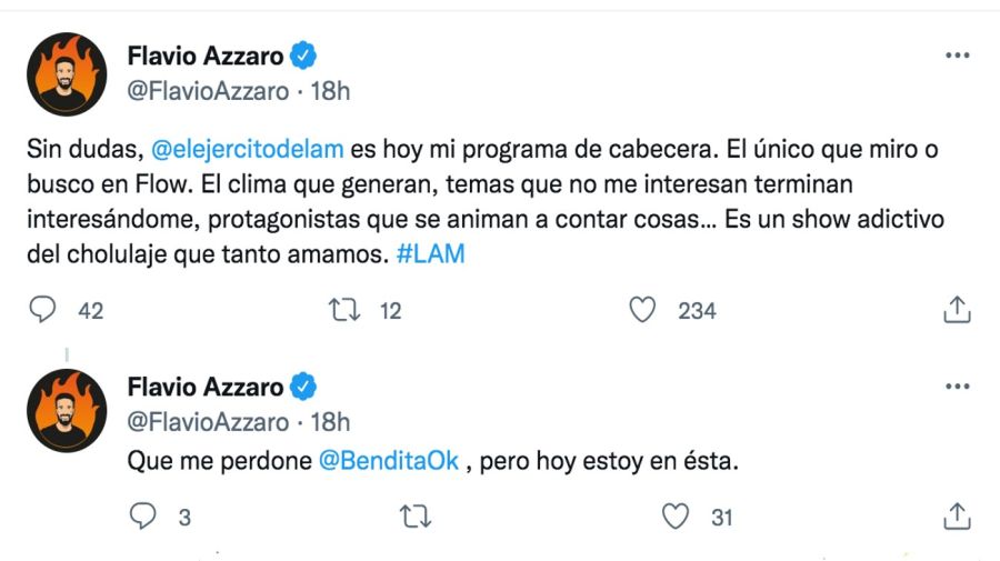 Flavio Azzaro sobre LAM