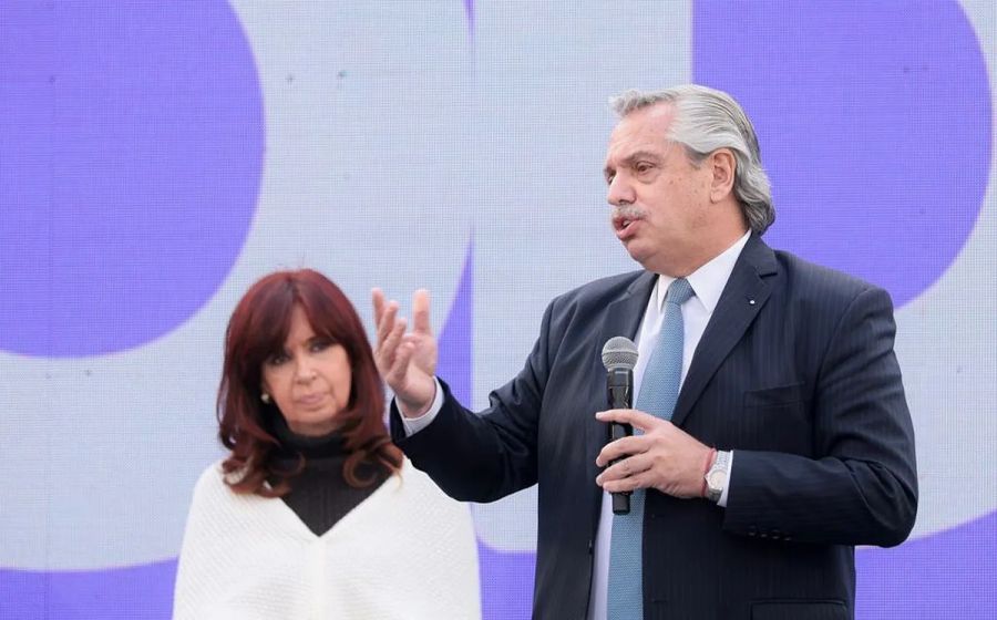 Alberto Fernández y Cristina Kirchner