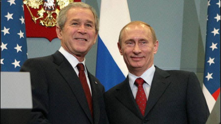 Cumbre George Bush y Vladimir Putin 20220523