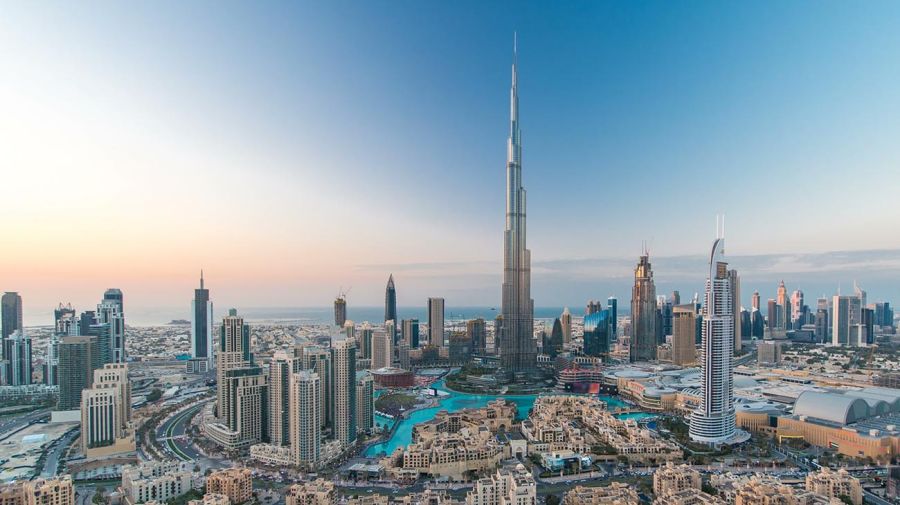 Burj Khalifa Gebäude Dubai 20220523