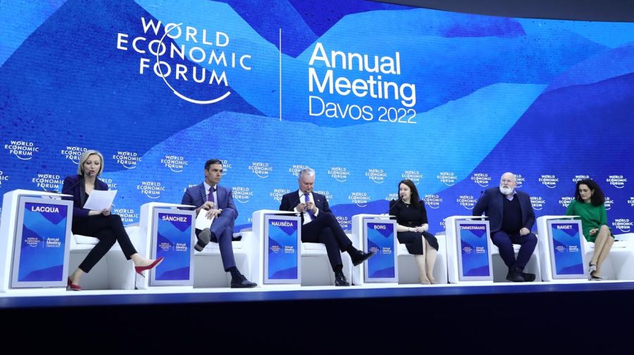 Pedro Sánchez- Davos 2022 20220524