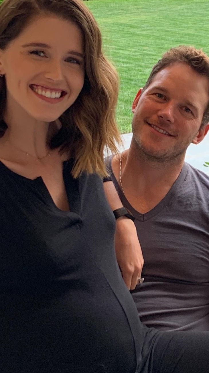 Katherine Schwarzenegger y Chris Pratt 