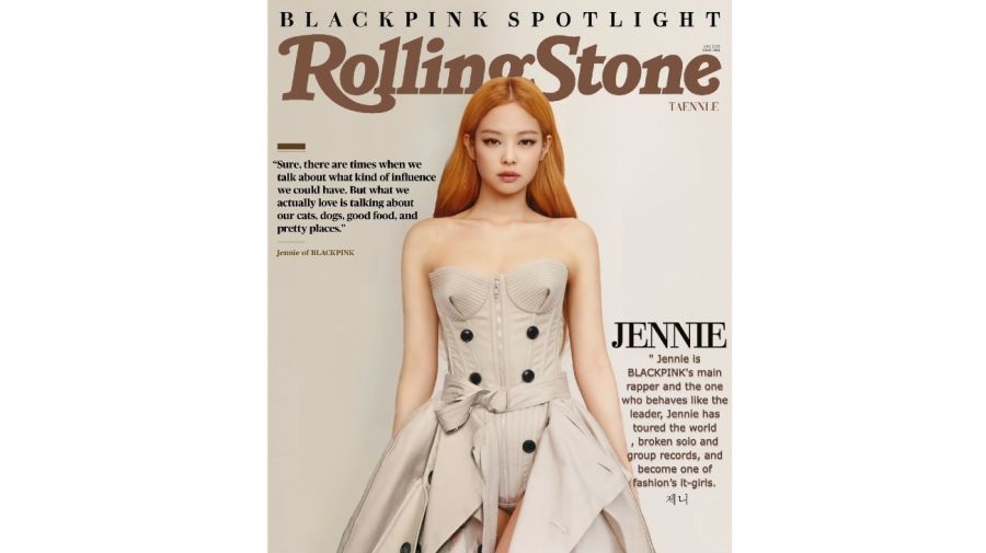 Jennie tapa Rolling Stone