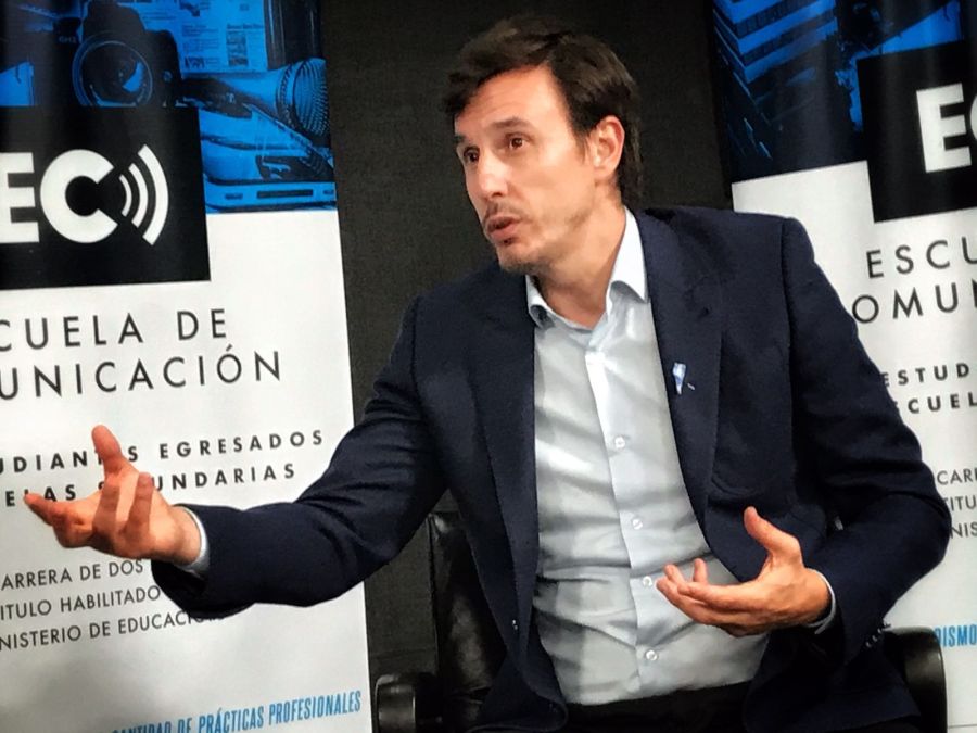 Roberto García Moritán fue entrevistado por estudiantes de Periodismo de Perfil Educación