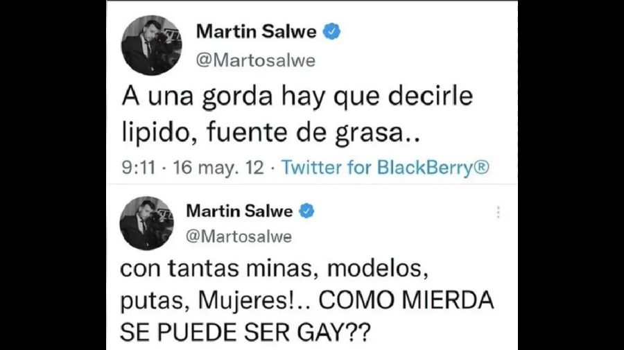 Tuits Martín Salwe