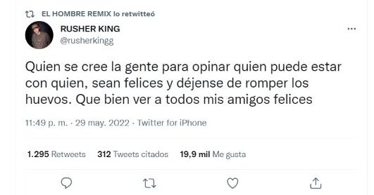 La China Suárez y Rusherking se mostraron enojados tras confirmar su romance