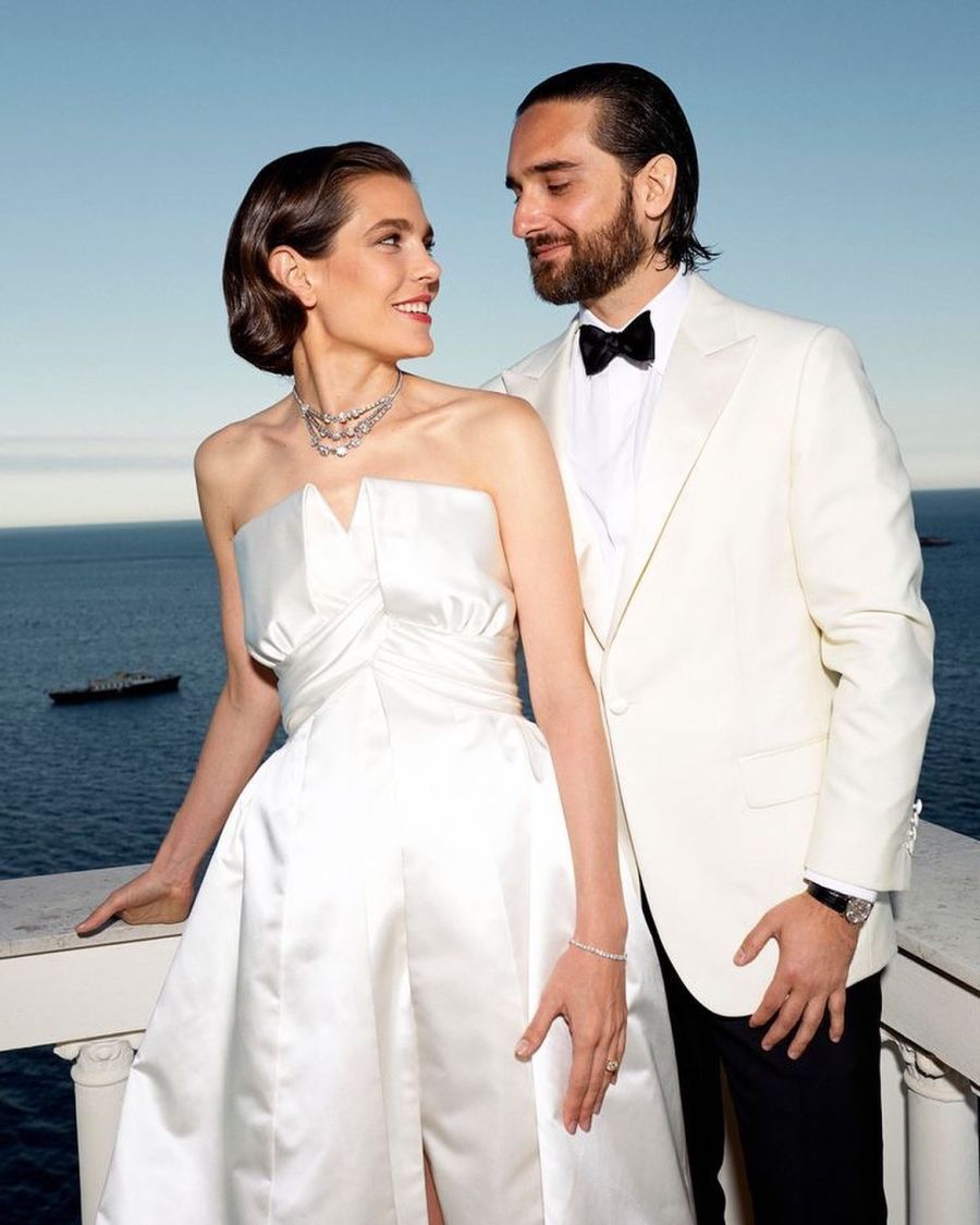 Charlotte Casiraghi y Dimitri Rassam celebran el tercer aniversario de su boda 