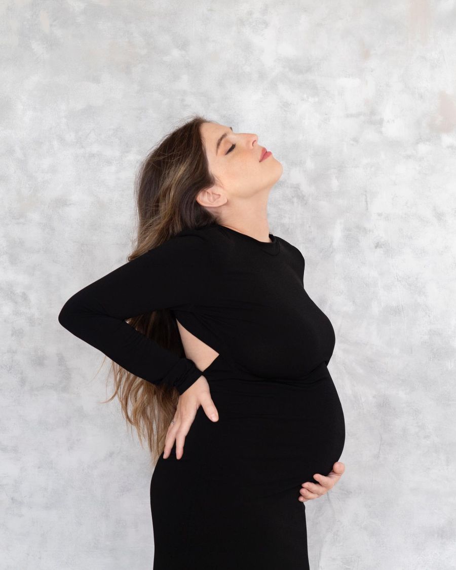 Las fotos de Dalma Maradona a 45 días de convertirse en madre por segunda vez