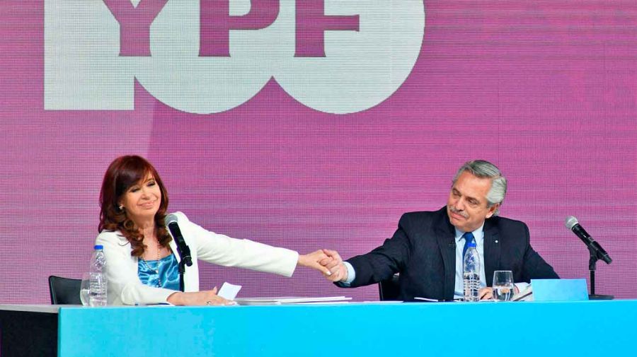 Cristina Kirchner y Alberto Fernández