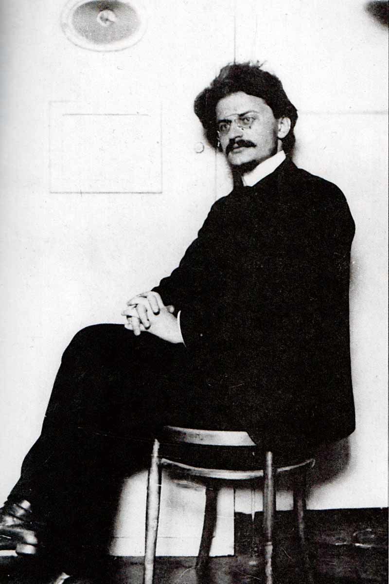 Trotsky en la Fortaleza de Pedro y Pablo
