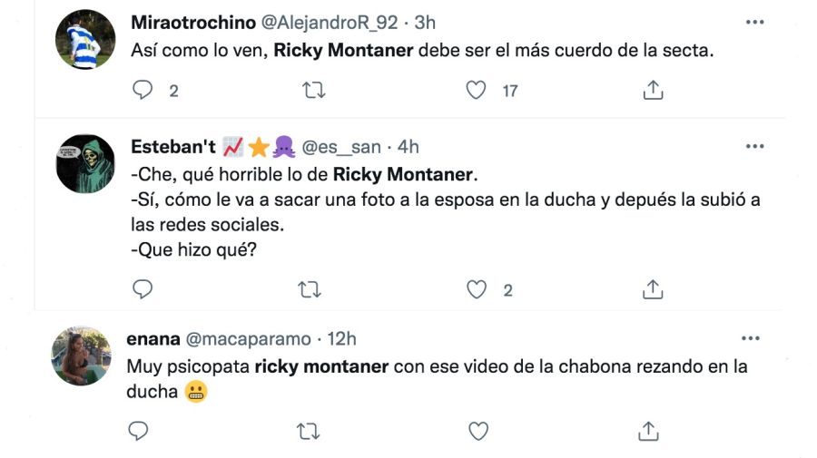 Críticas a Ricky Montaner por publicar un video desnuda de Stefi Roitman