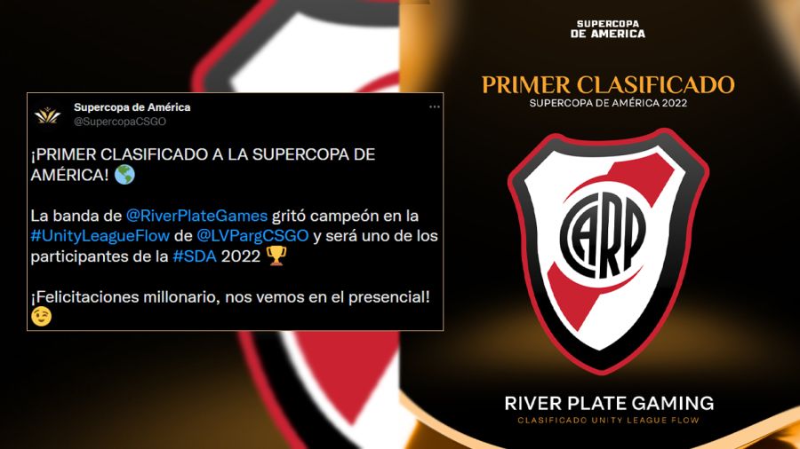 River se consagró bicampeón de la Unity League Flow de CS:GO