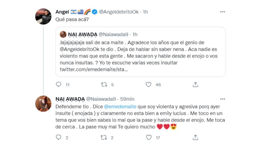 Nai Awada contra Maite Peñoñori