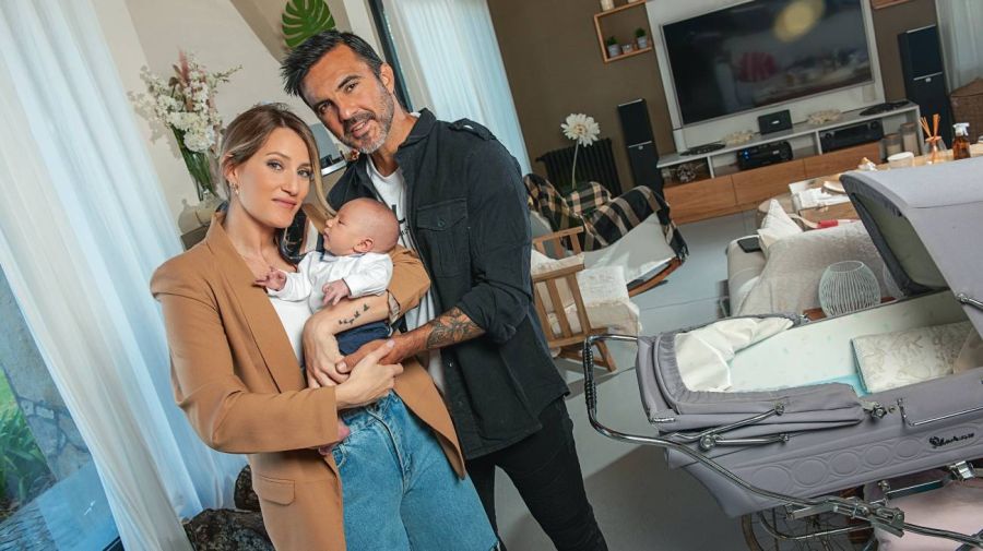 Fabián Cubero y Mica Viciconte presentaron oficialmente a su hijo: todas las fotos de Luca 