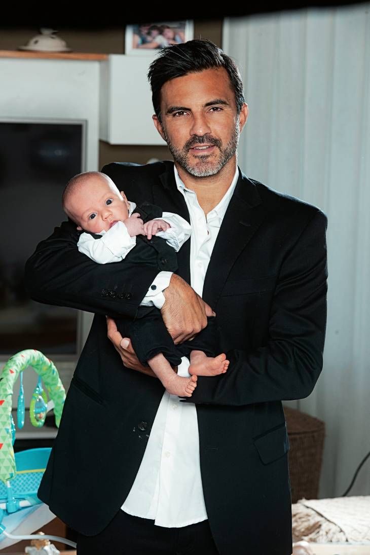 Fabián Cubero y Mica Viciconte presentaron oficialmente a su hijo: todas las fotos de Luca 