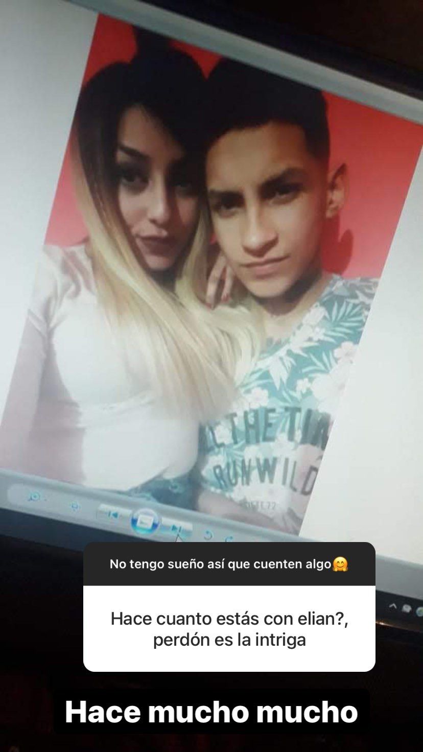 Tamara Báez filtró una foto de L-Gante sin tatuajes en la cara