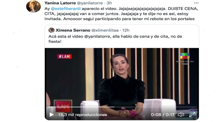 Yanina Latorre contra Estefi Berardi