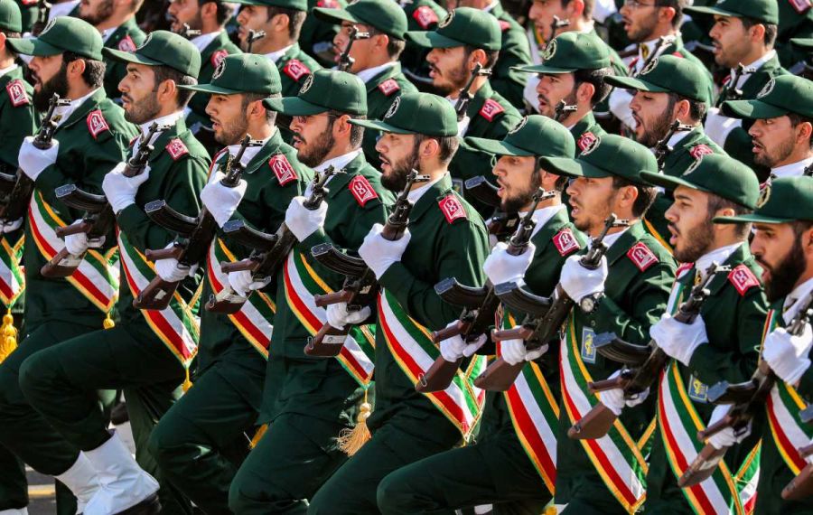 Guardia Revolucionaria Islámica.