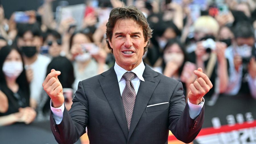 Fotogaleria El actor estadounidense Tom Cruise asiste a un evento de la alfombra roja de la película 'Top Gun: Maverick' en Seúl