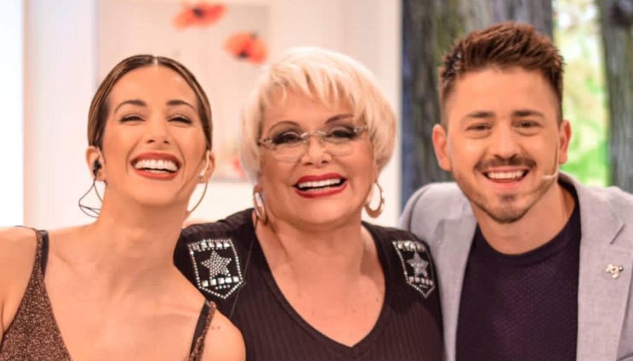 Estefi Berardi, Carmen Barbieri y Pampito