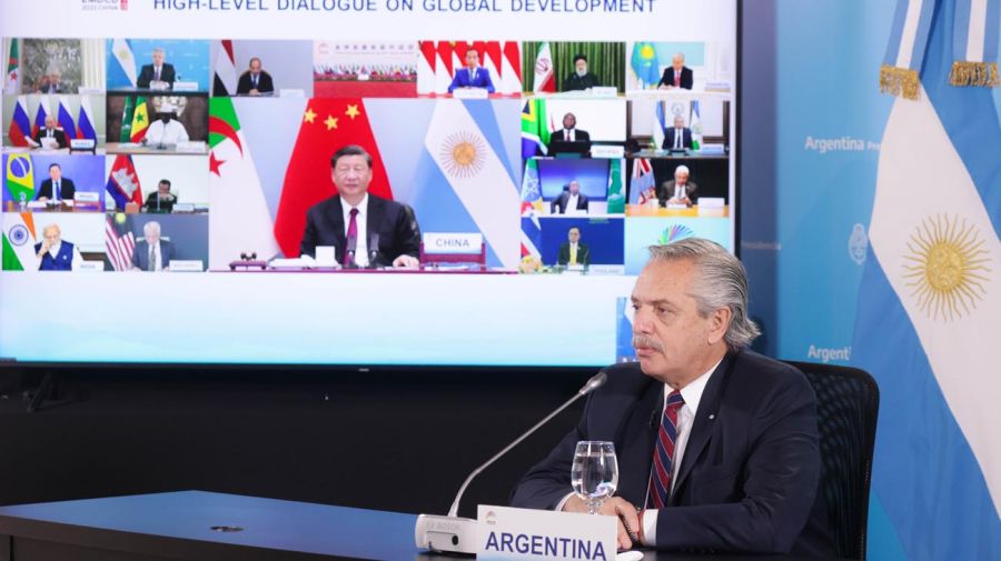 Alberto Fernández en la cumbre de BRICS 20220624