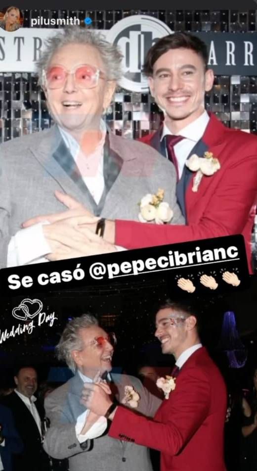 Casamiento de Pepe Cibrián