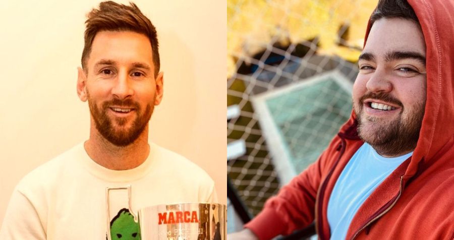 Leo Messi y Darío Barassi
