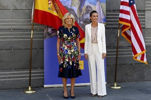 Letizia y Jill Biden previa a la cumbre de la OTAN